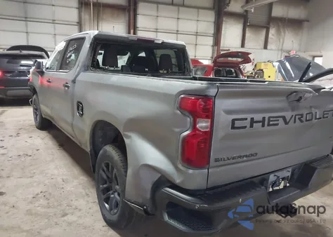 2020 Chevrolet Silverado 1500 4Wd Standard Bed Lt из США, поврежденный, VIN 3GCUYDEDXLG104055